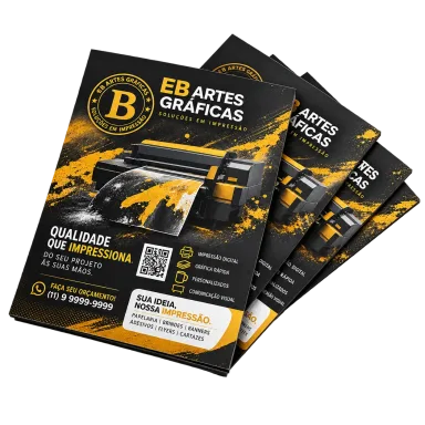 Panfletos da EB Artes Gráficas
